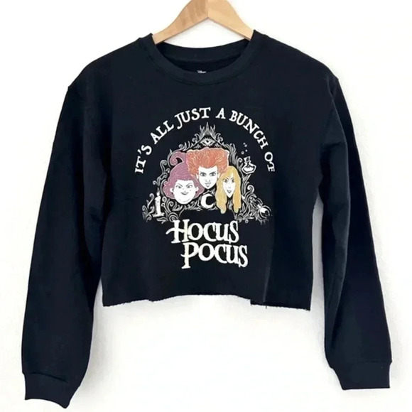 It’s All Just A Bunch Of Hocus Pocus Cropped Sweatshirt - Picture 1 of 4